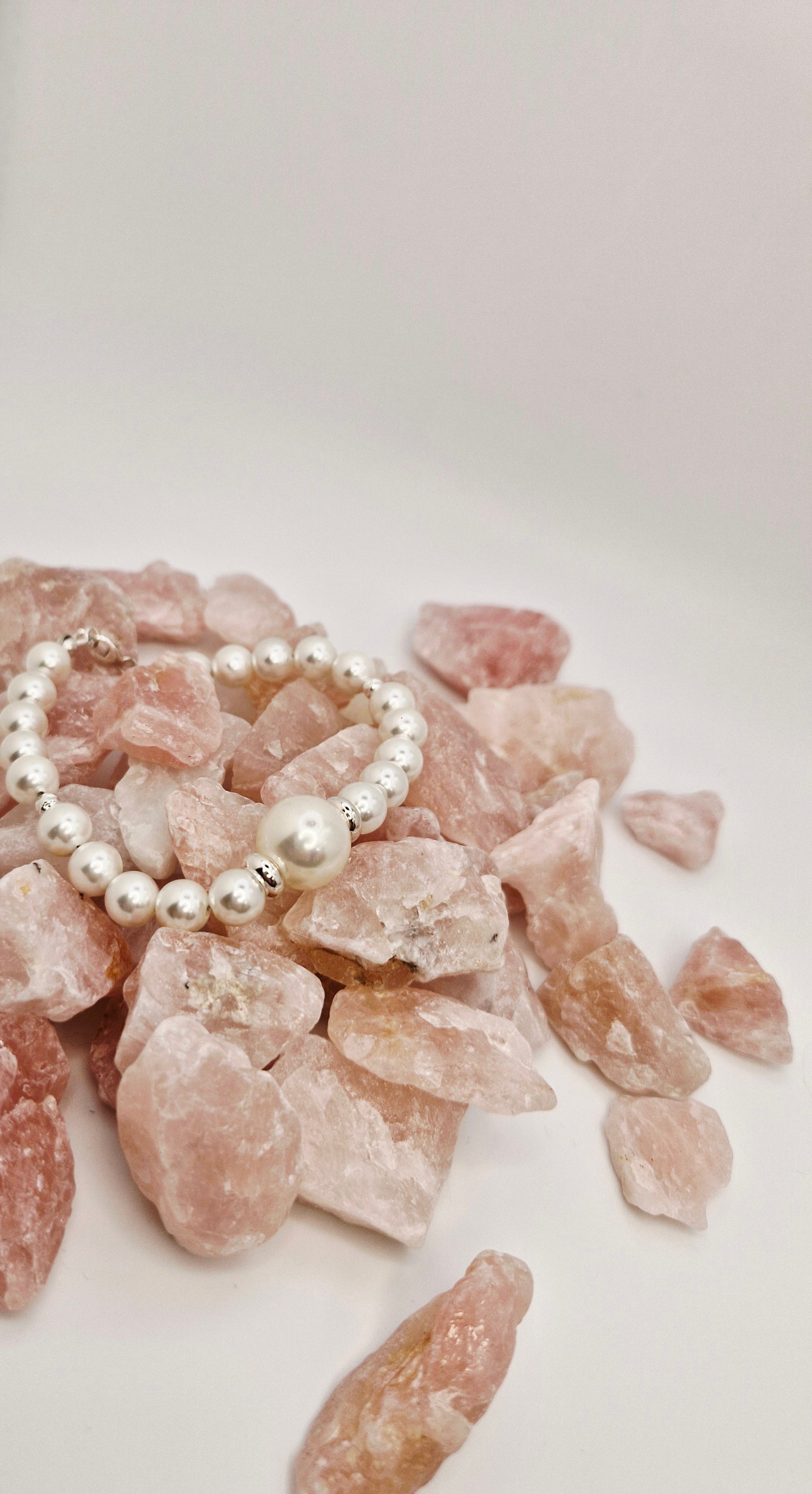 Muschelperlen mit Mutterperle