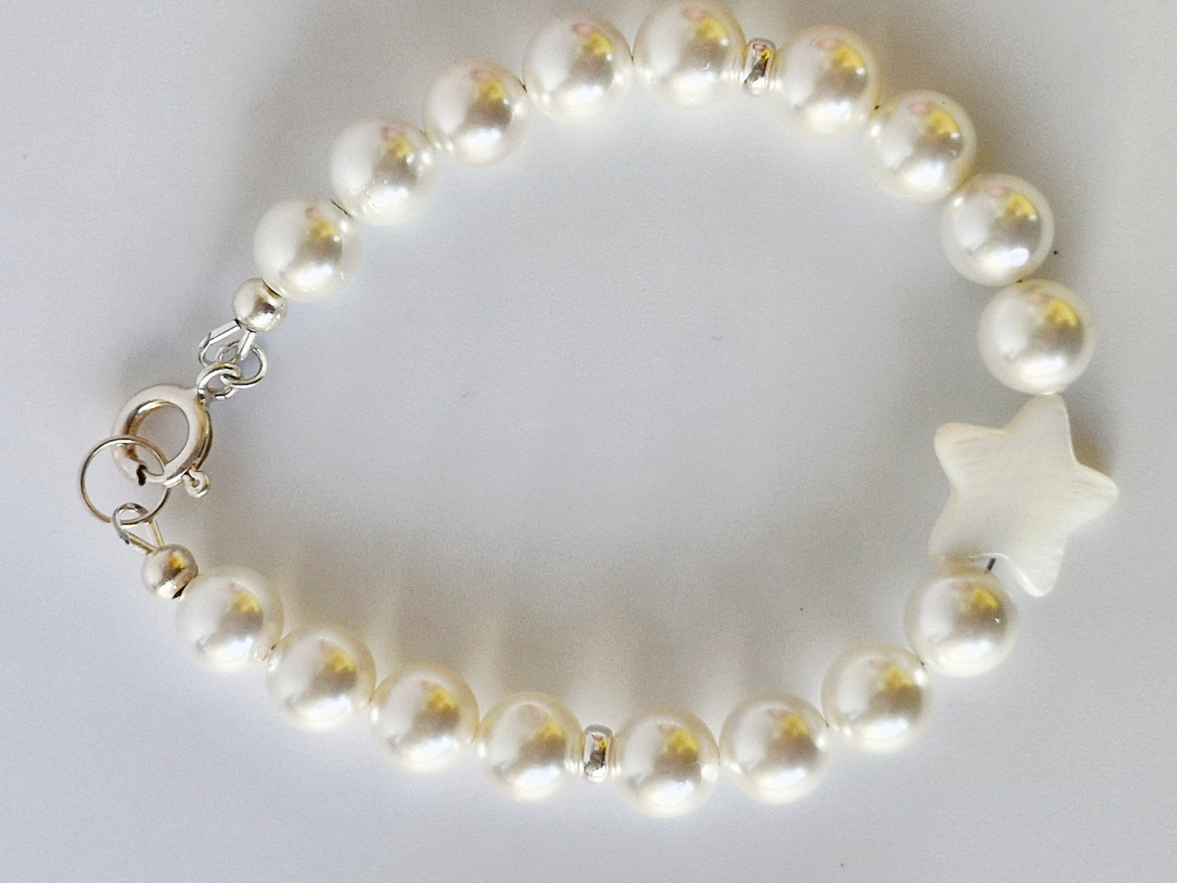 Muschelperlen mit Sternenmuschel