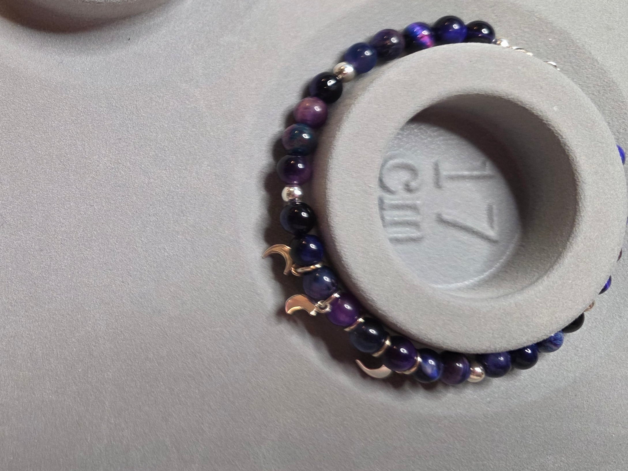 Galaxie Mondphasen Armband