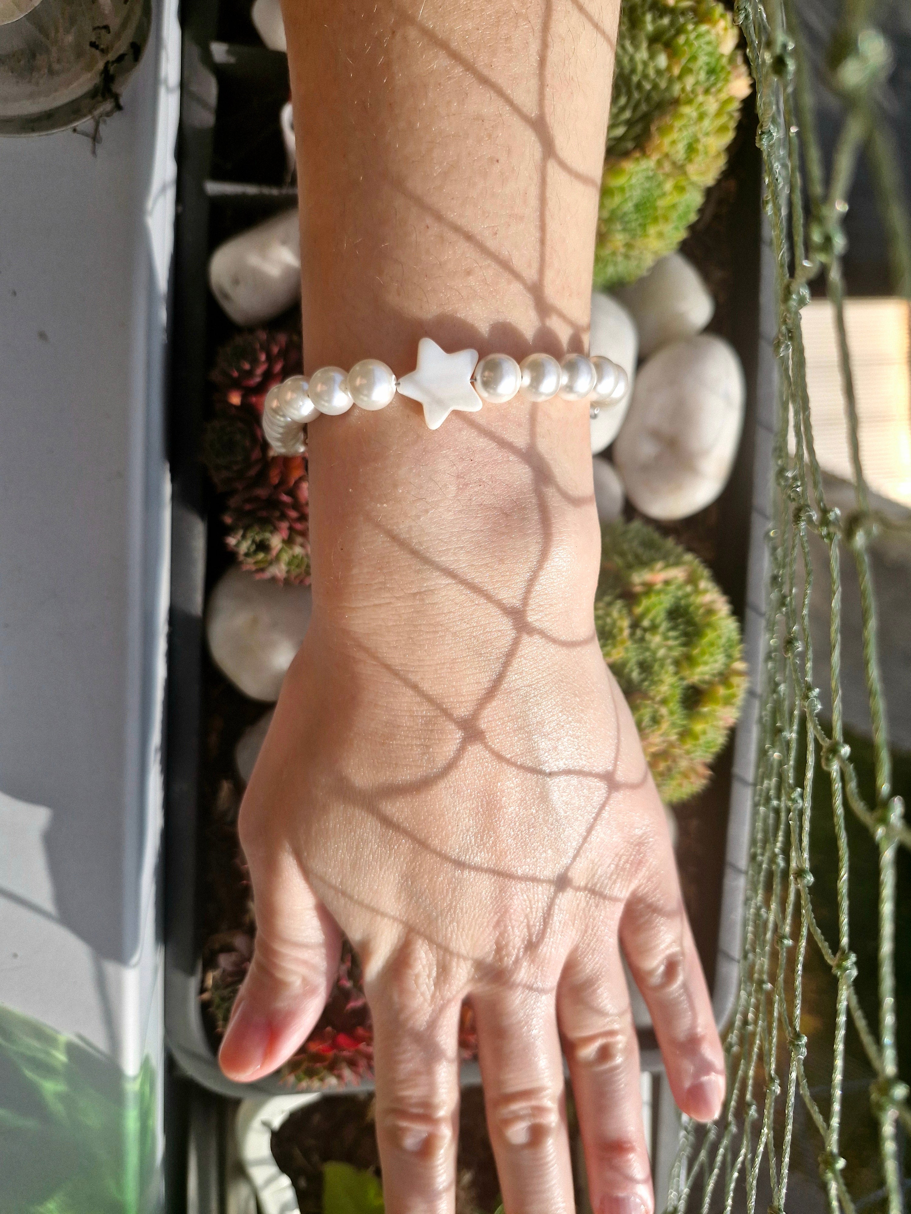 Muschelperlen mit Sternenmuschel