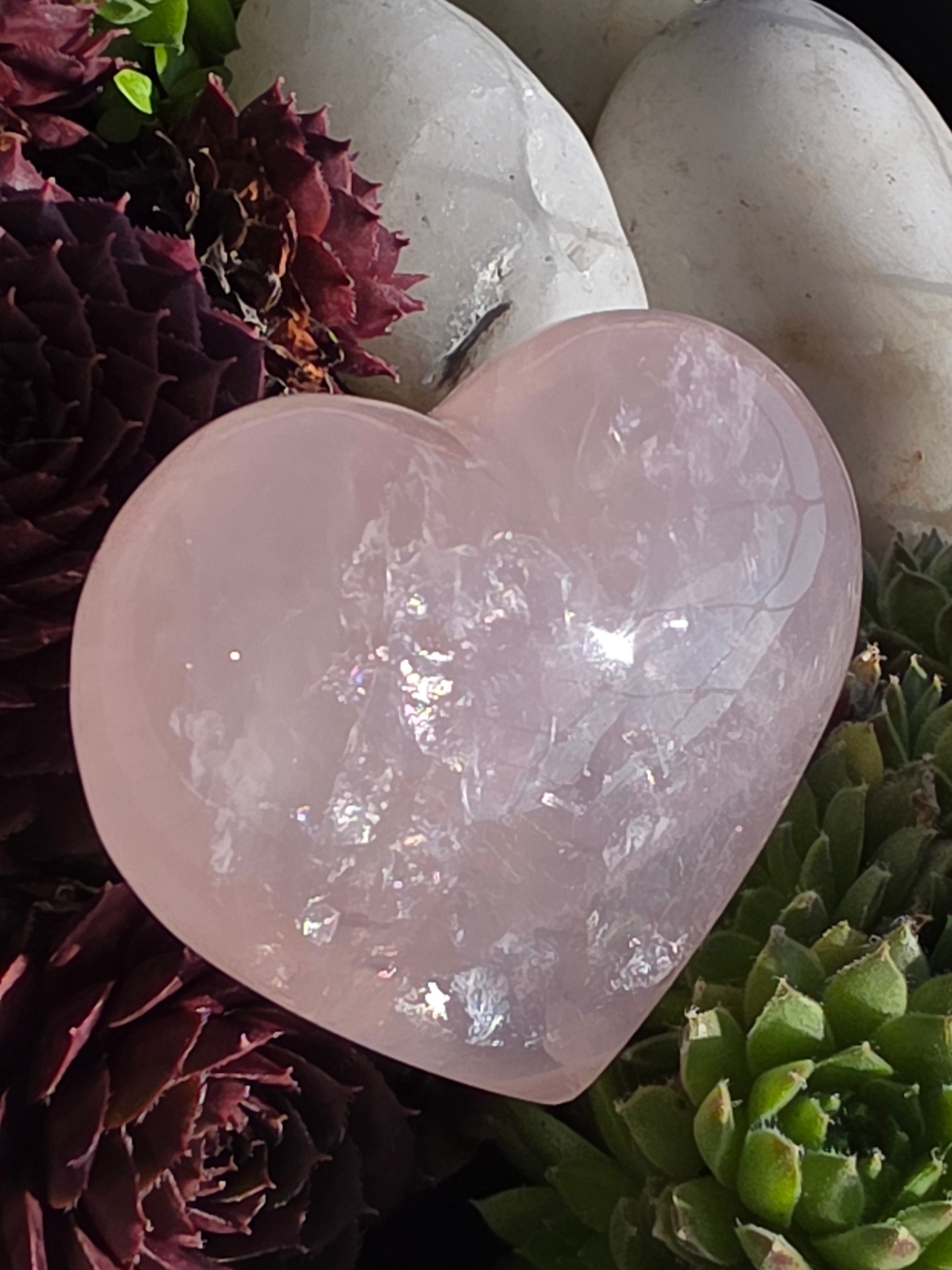 Rosenquarz Räucherstäbchenhalter