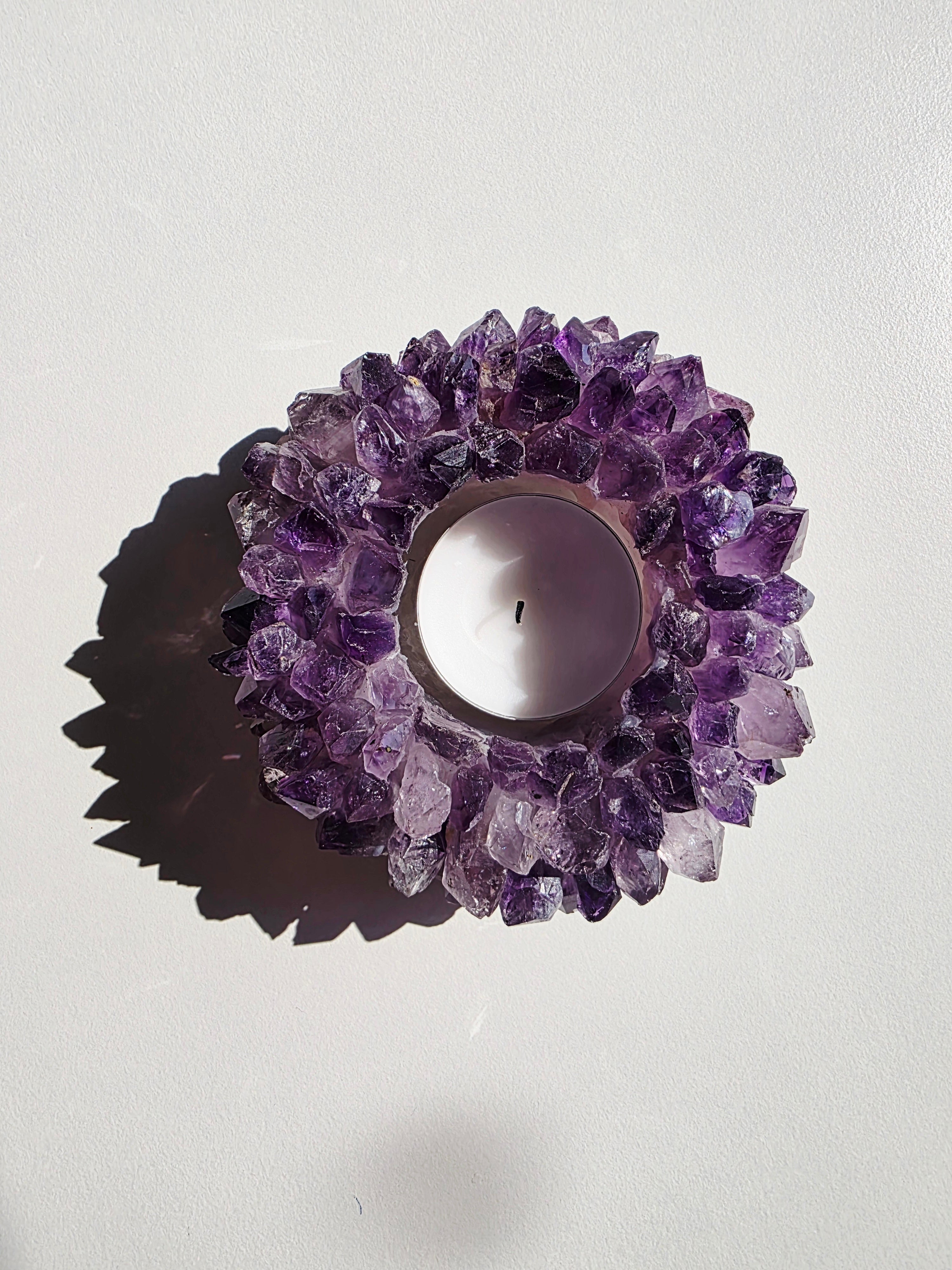 Amethyst Teelicht
