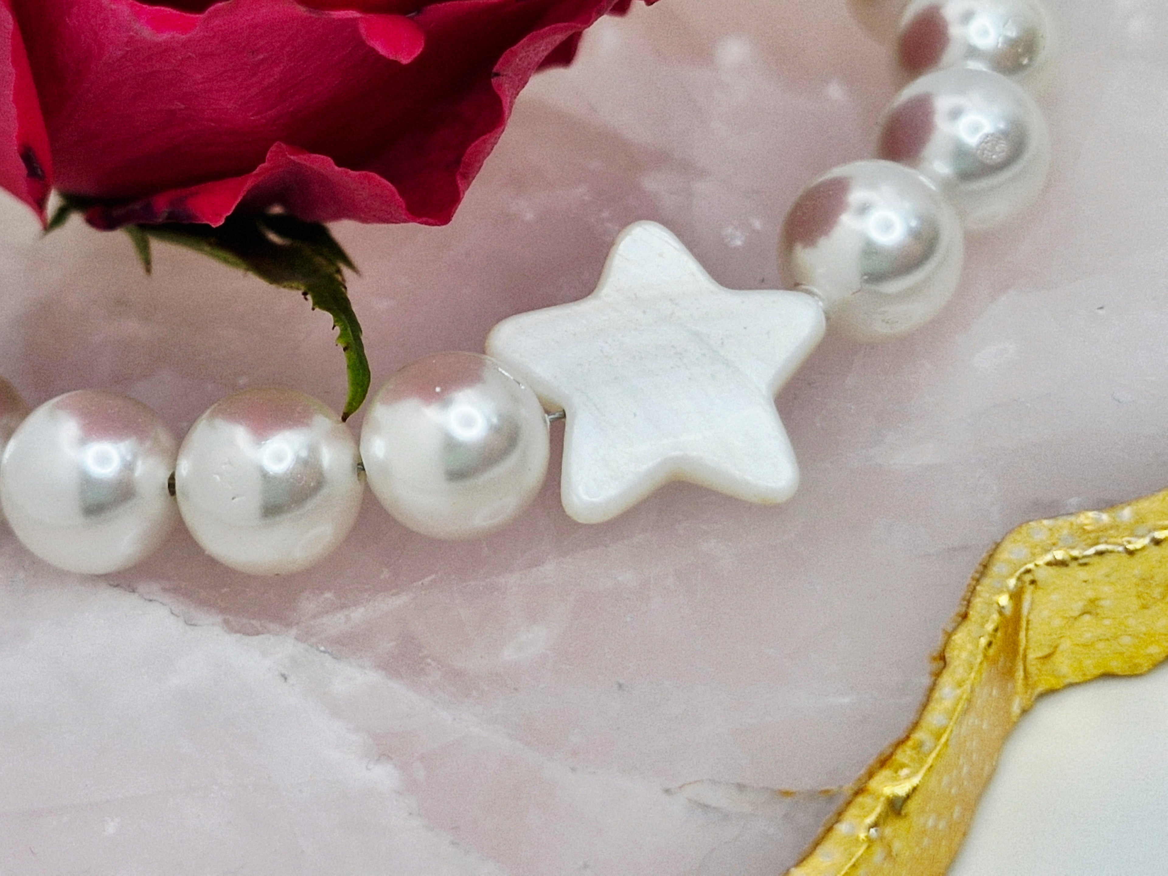 Muschelperlen mit Sternenmuschel