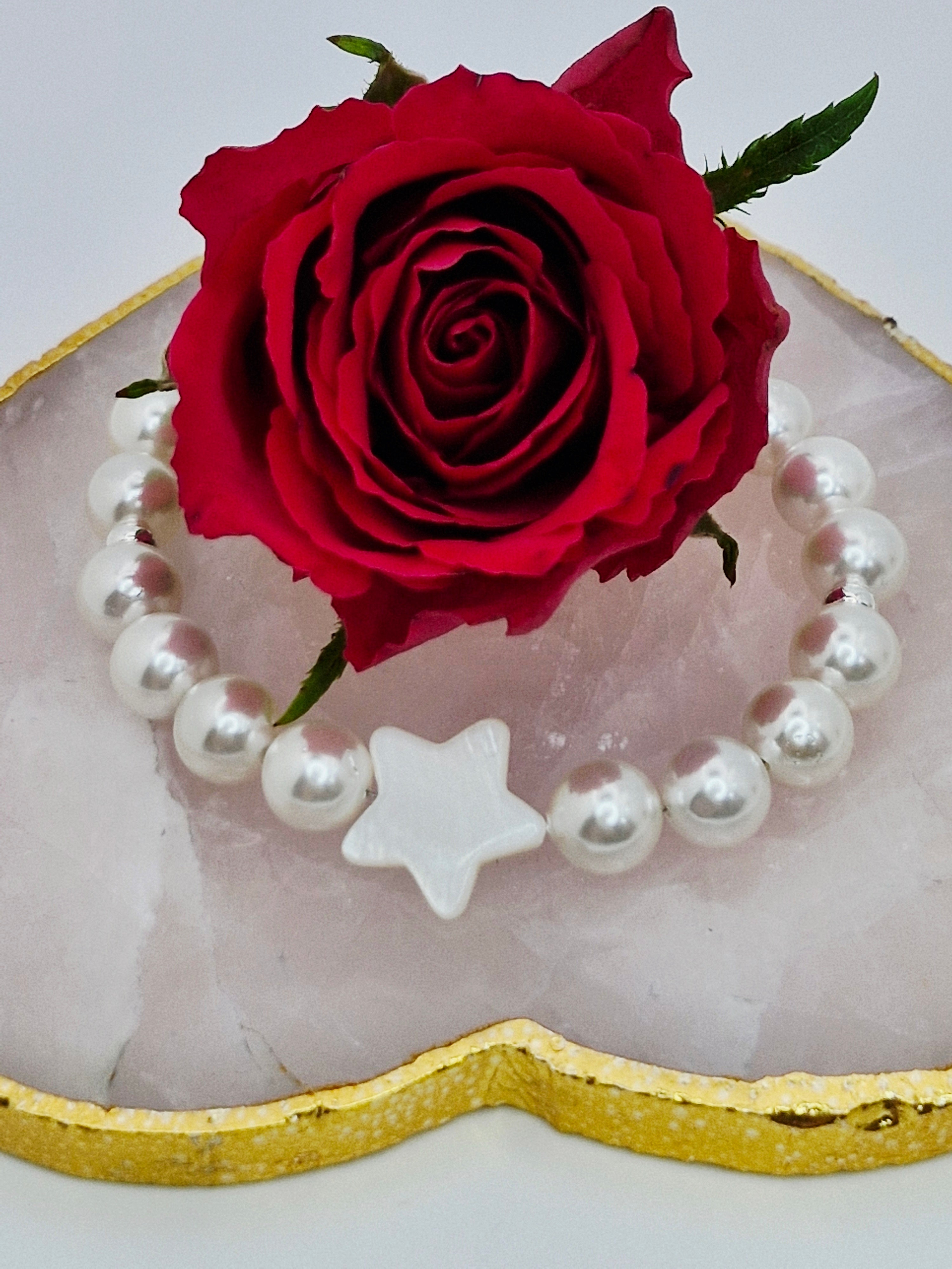 Muschelperlen mit Sternenmuschel